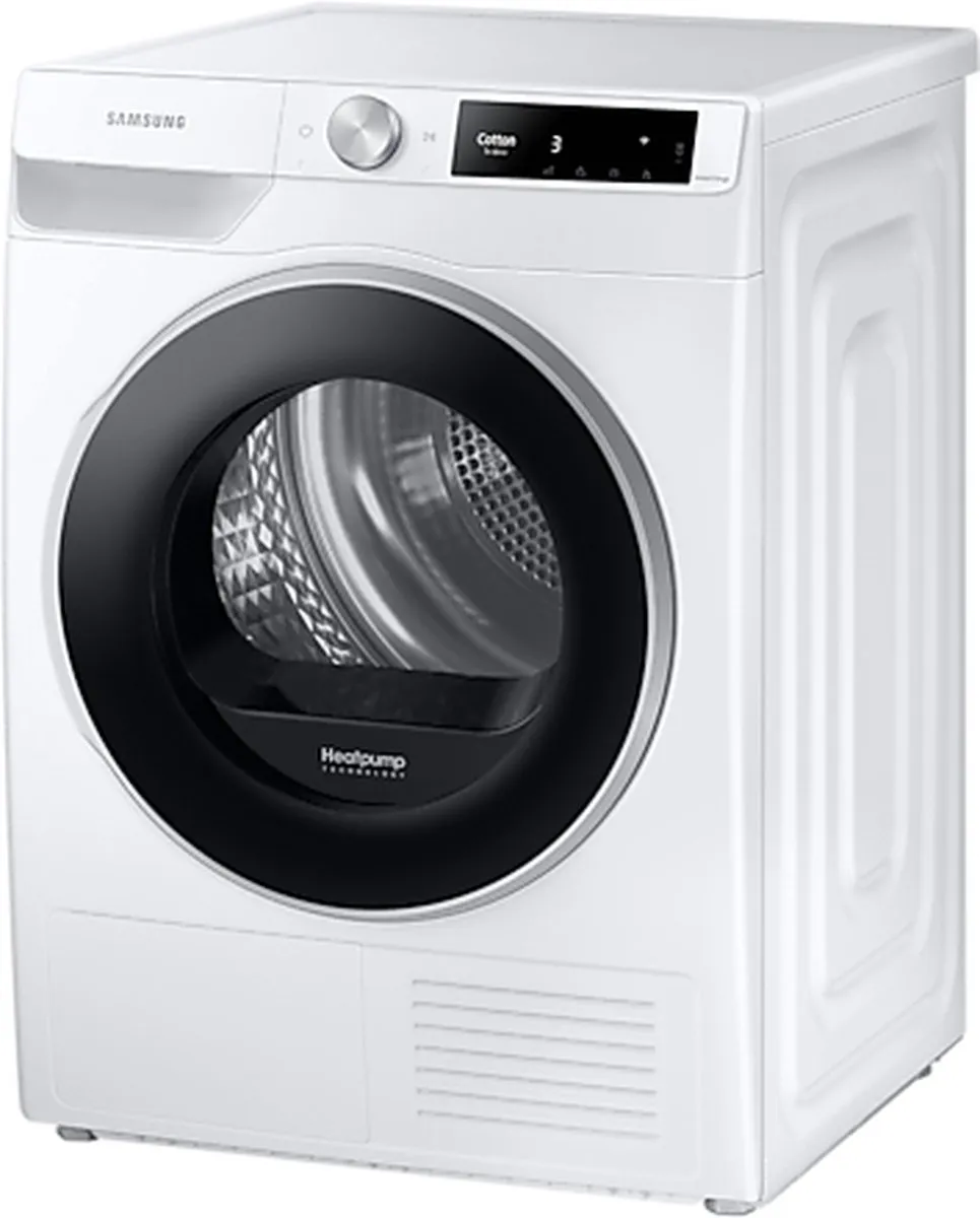 Samsung DV80T6220LE Warmtepompdroger 8kg - Wit-zwart - afbeelding 6 van 6