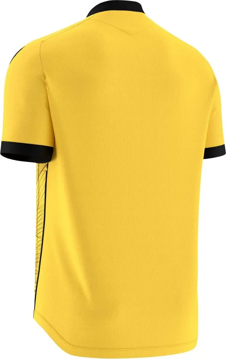 Macron Wyvern Eco Shirt Heren - Geel/Zwart 3XL