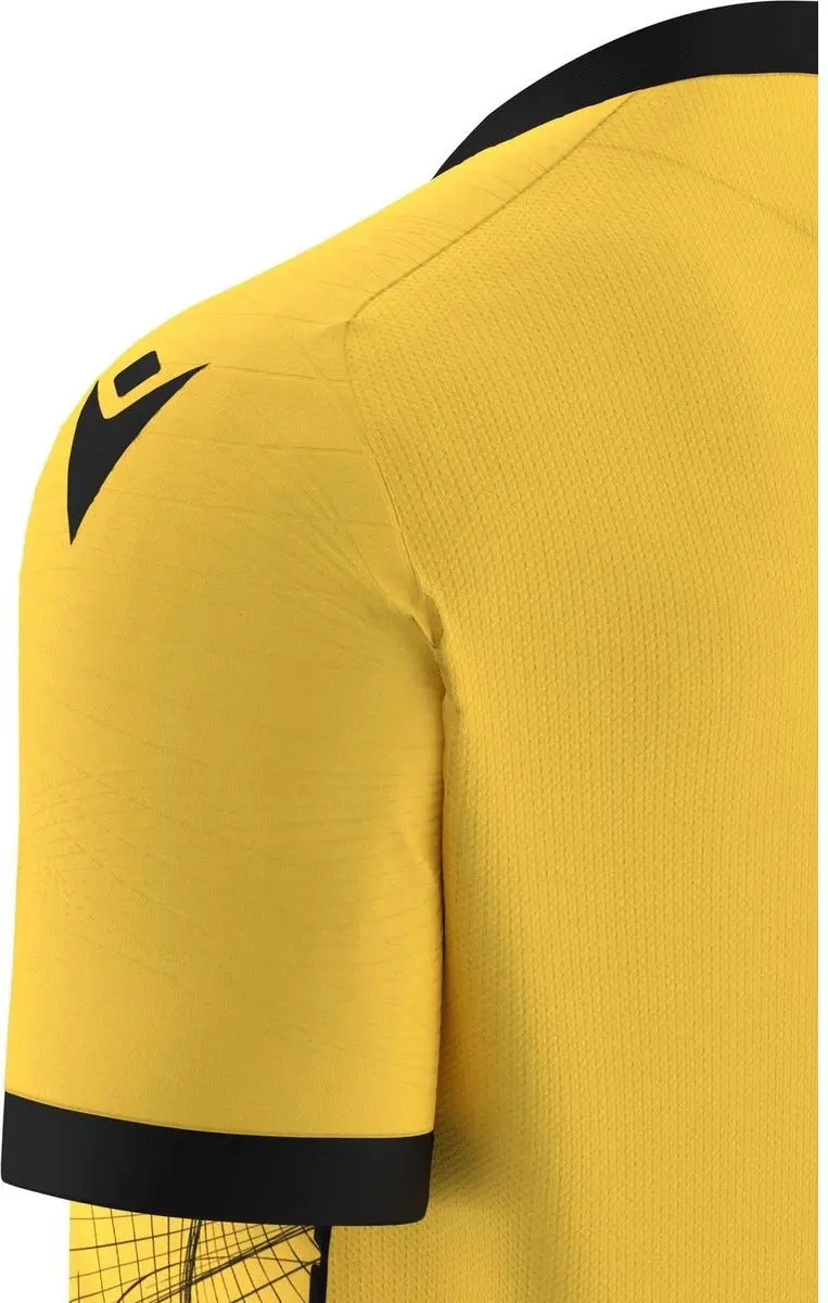 Macron Wyvern Eco Shirt Heren - Geel/Zwart 3XL