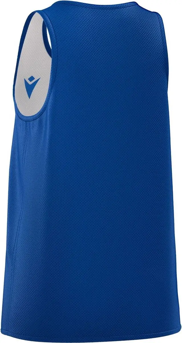 Macron F500 Reversible Shirt Kinderen - Royal/Wit - Maat 11-12Y