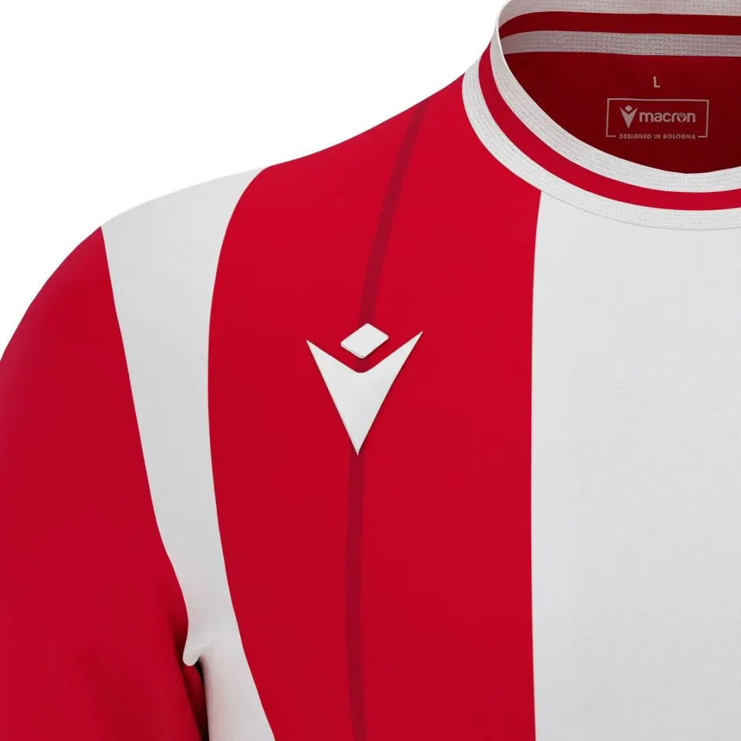 Macron Propus Eco Shirt Heren - Rood/Wit XXL
