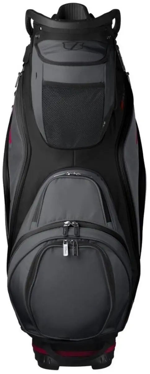 Wilson Alpine Cartbag 2025 - 10 Vakken - Zwart Grijs