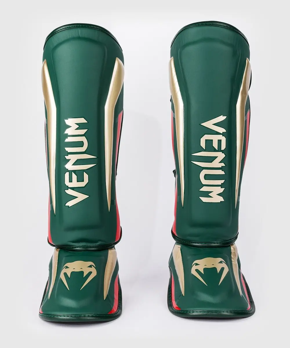 Venum Elite Scheenbeschermers Special Edition XL - Groen Goud - afbeelding 6 van 6