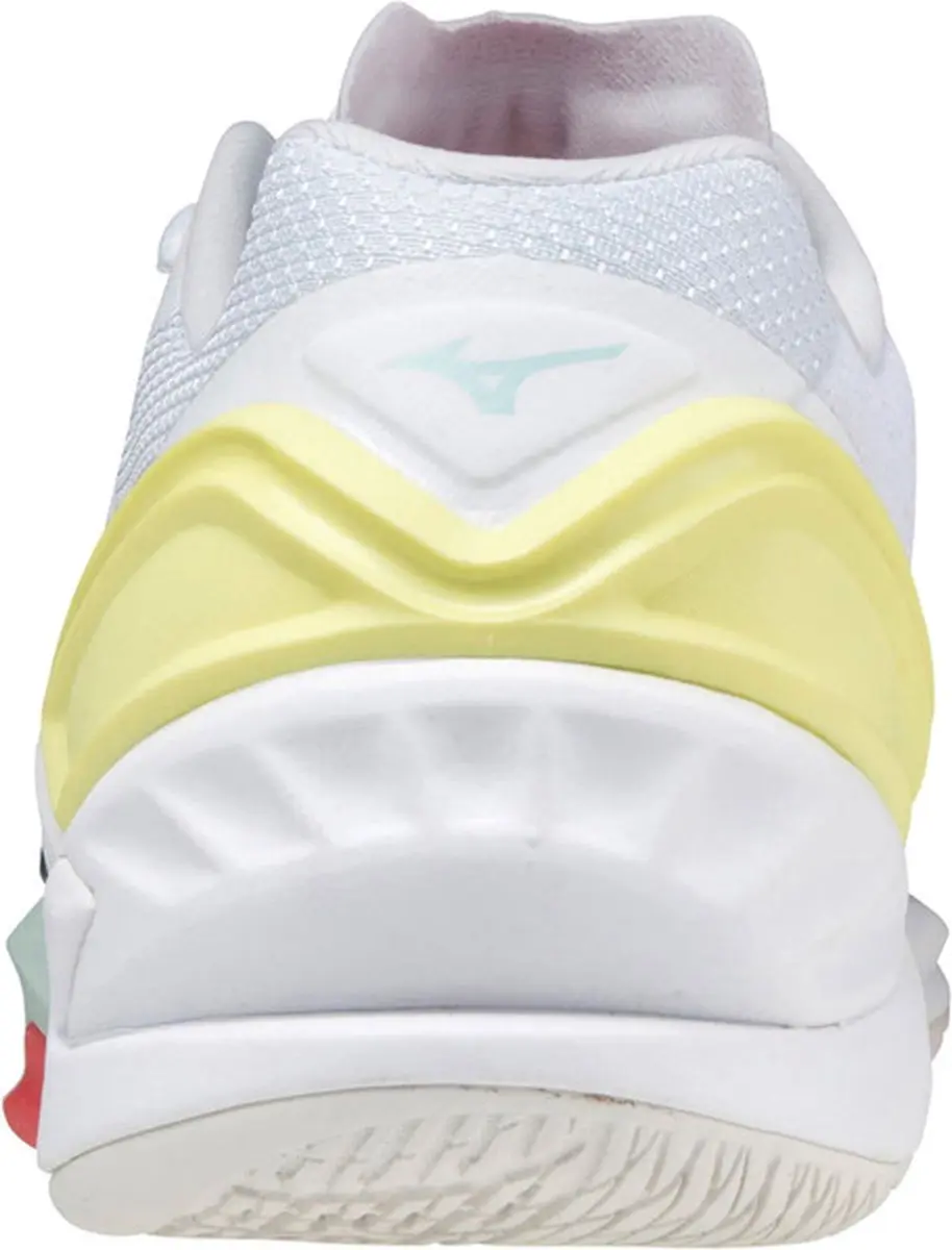 Mizuno Wave Stealth Neo Dames Sportschoenen - Volleybal Indoor 41 - wit/geel