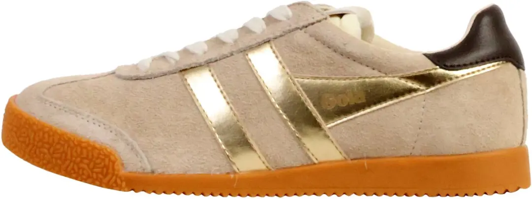 Gola Elan Glitz Trainer Leren Sportschoenen 40 - Beige