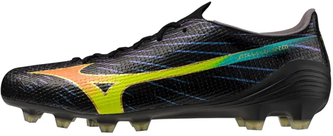 Mizuno α Iii Elite Ag Voetbalschoenen 42.5 - Zwart/Lava Orange
