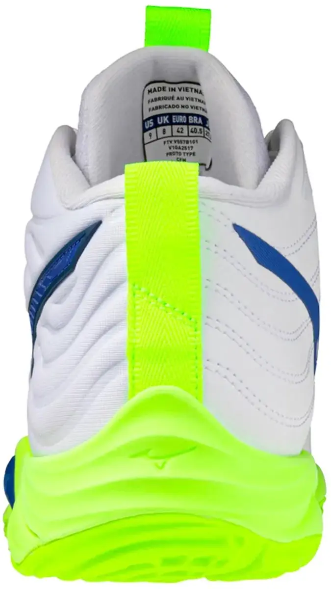 Mizuno Wave Momentum Elite Mid Indoor Schoenen 38.5 - Wit