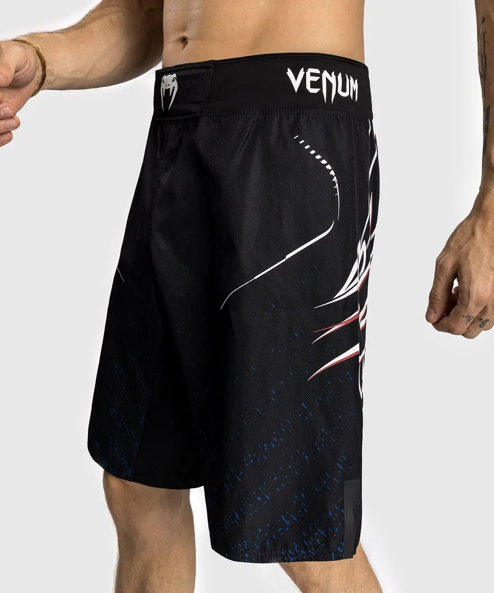 Venum x Tekken 8 Jin Kazama Fight Shorts - M - Blauw/Zwart/Wit