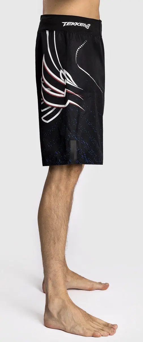 Venum x Tekken 8 Jin Kazama Fight Shorts - M - Blauw/Zwart/Wit