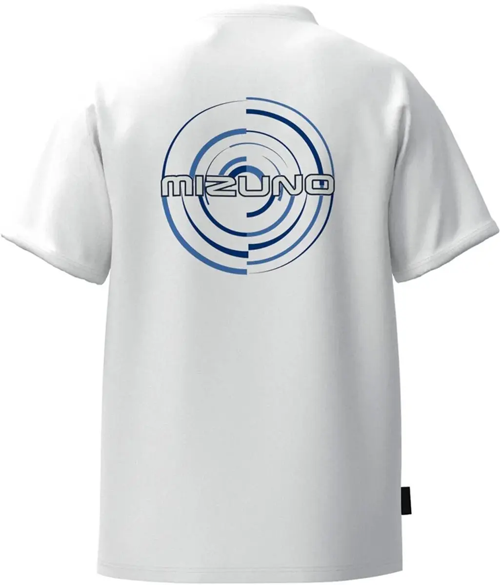 Mizuno Athletic T-shirt Wit - L