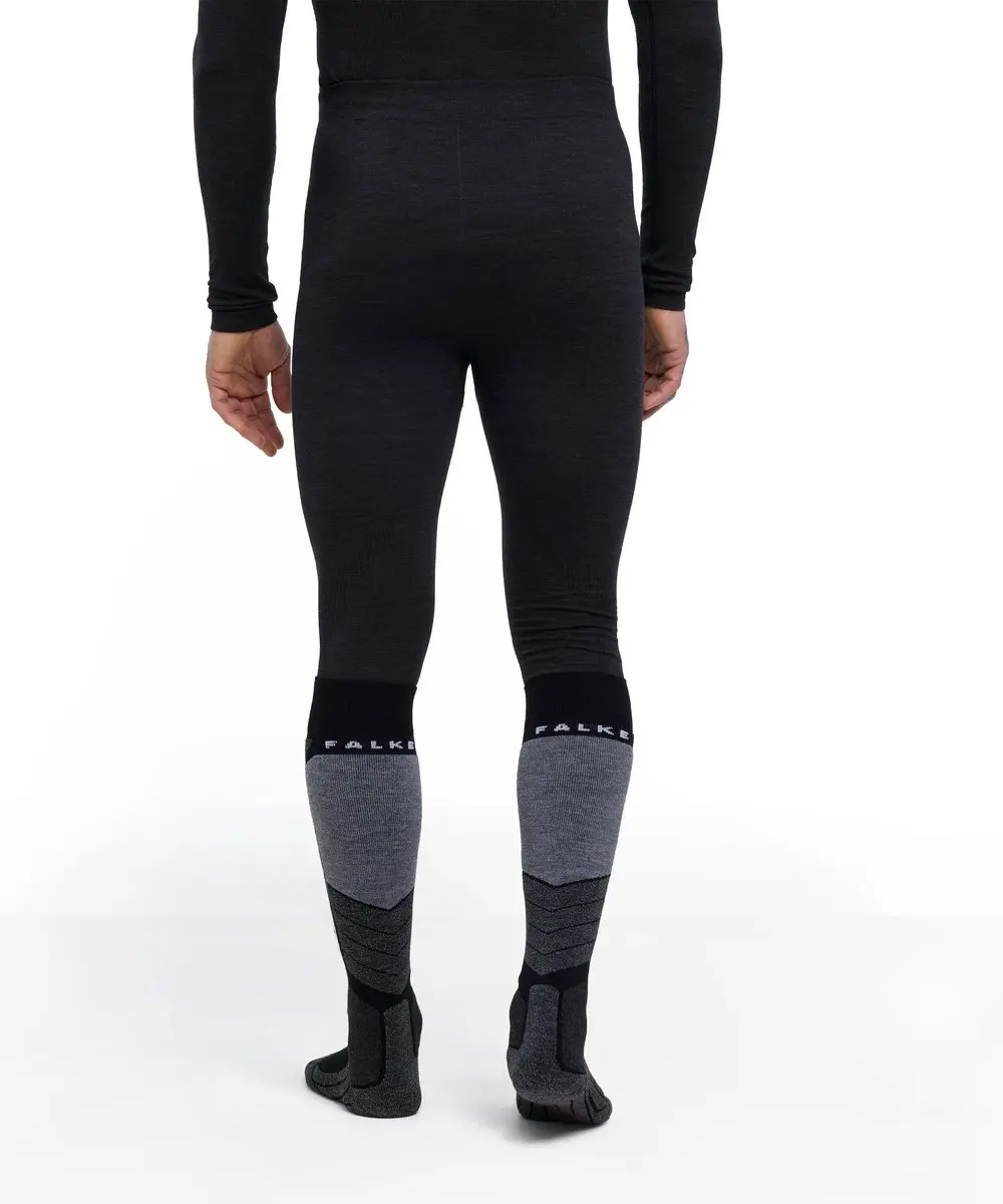 Falke 3/4 Wool-Tech Tights - Zwart - Maat L
