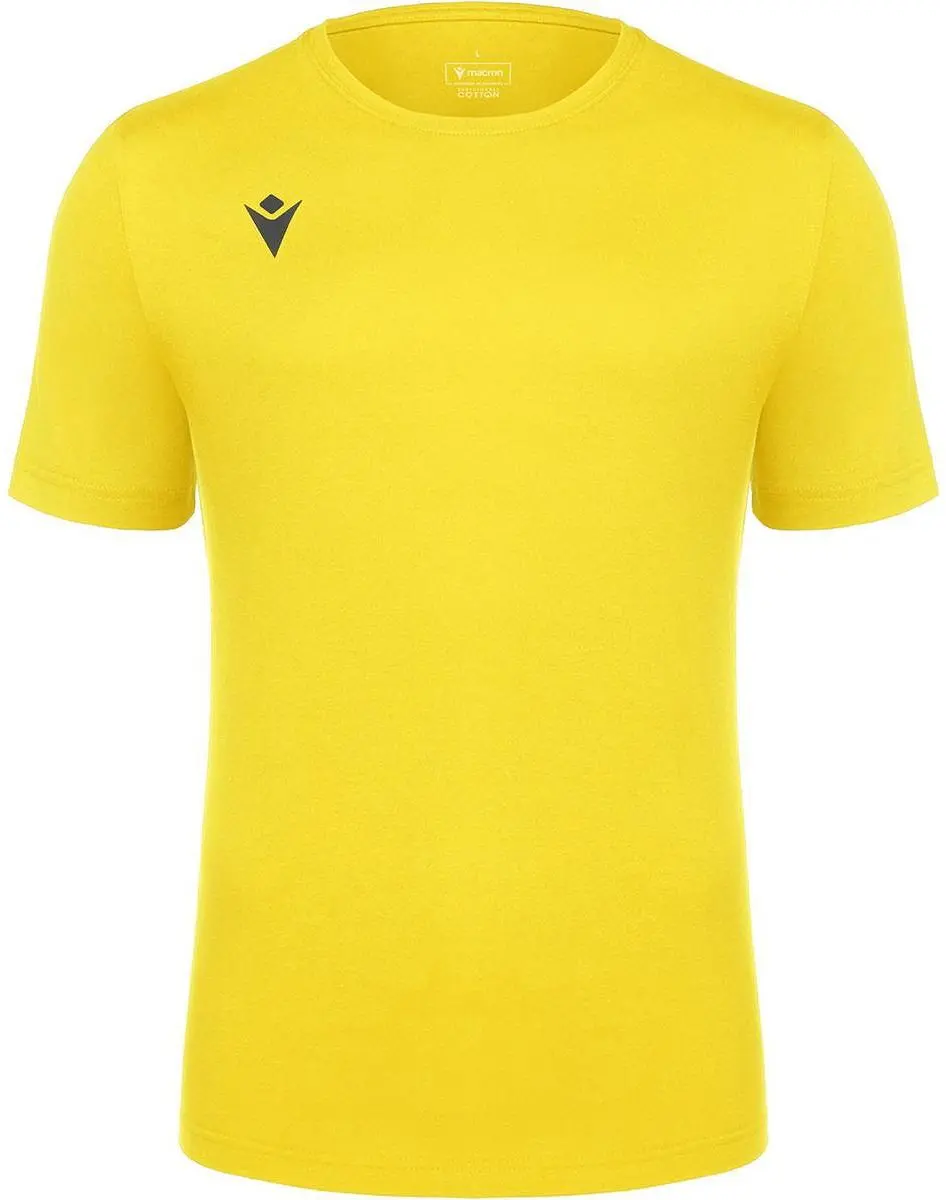 Macron Boost Eco T-Shirt Heren - Geel S