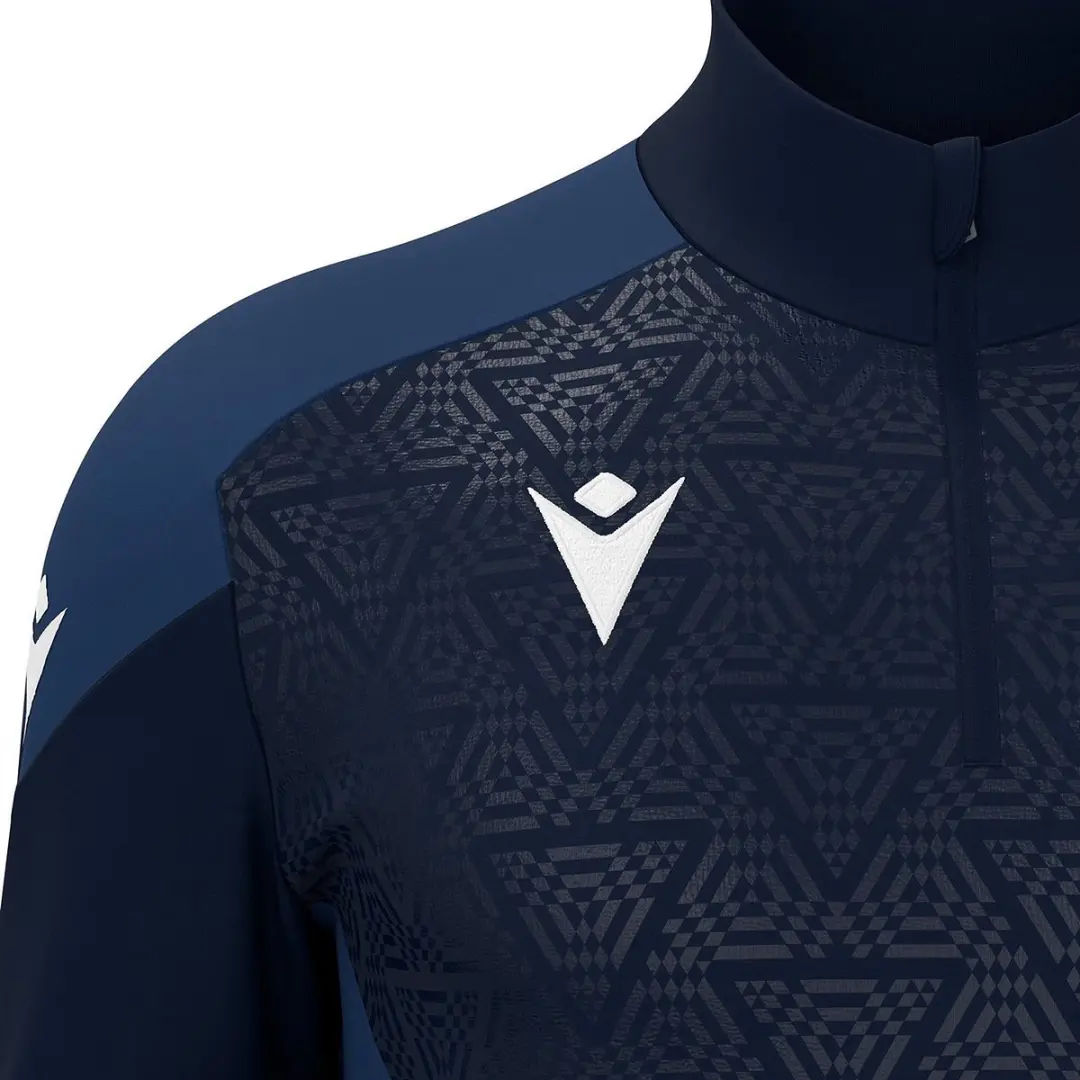 Macron Thunder Anduin Ziptop Heren - M Marine