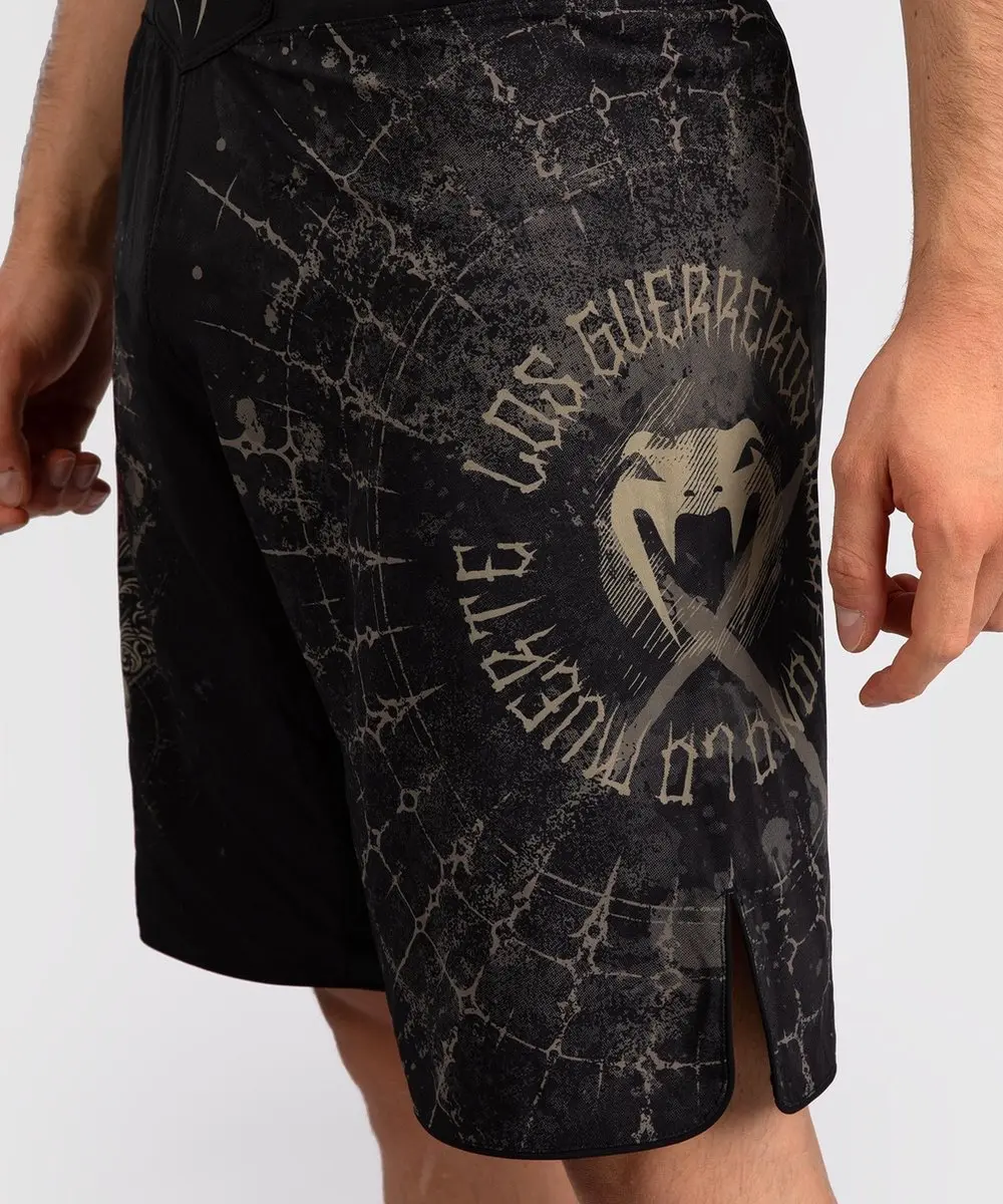 Venum Santa Muerte 5.0 Fight Shorts - S - Diep Zwart/Goud