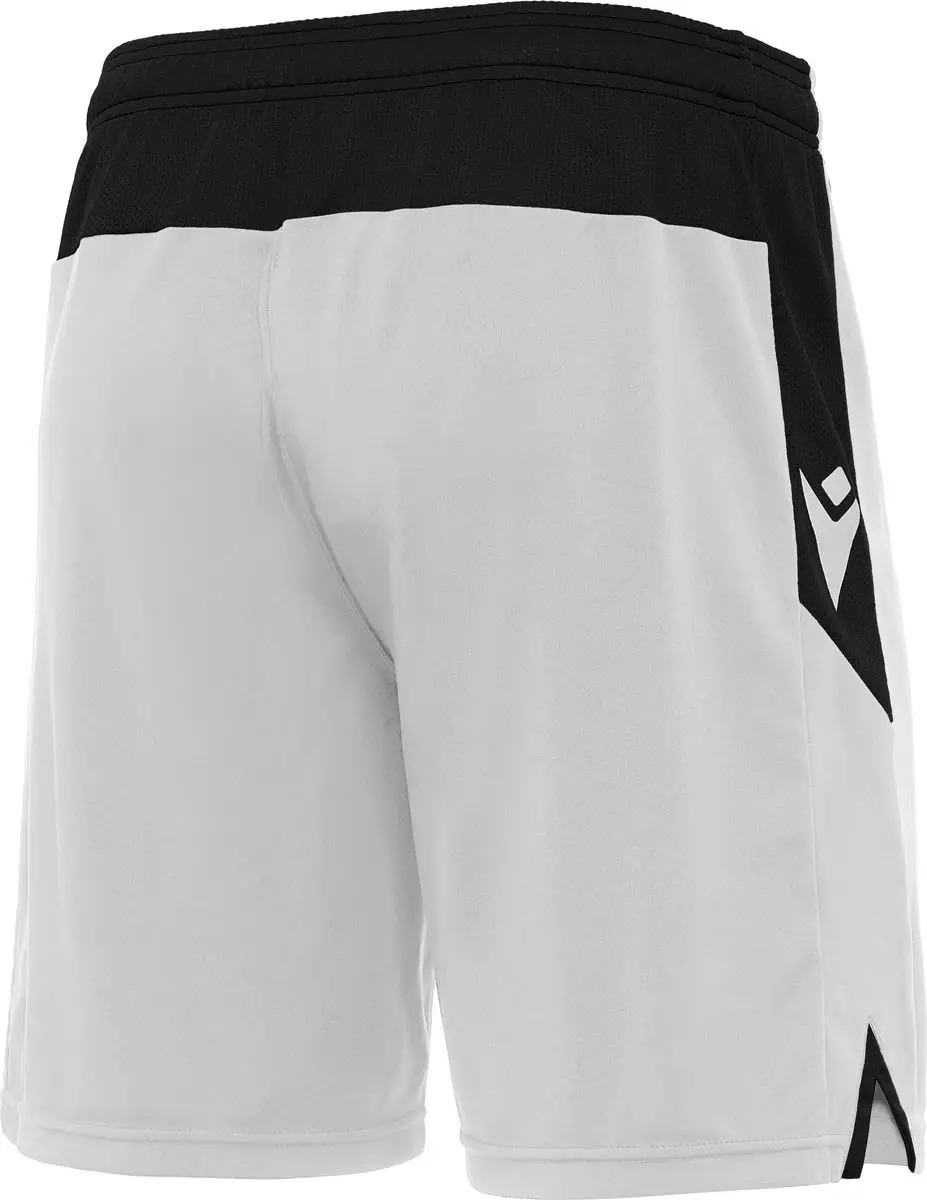 Macron Tempel Short Kinderen 128 - Wit/Zwart