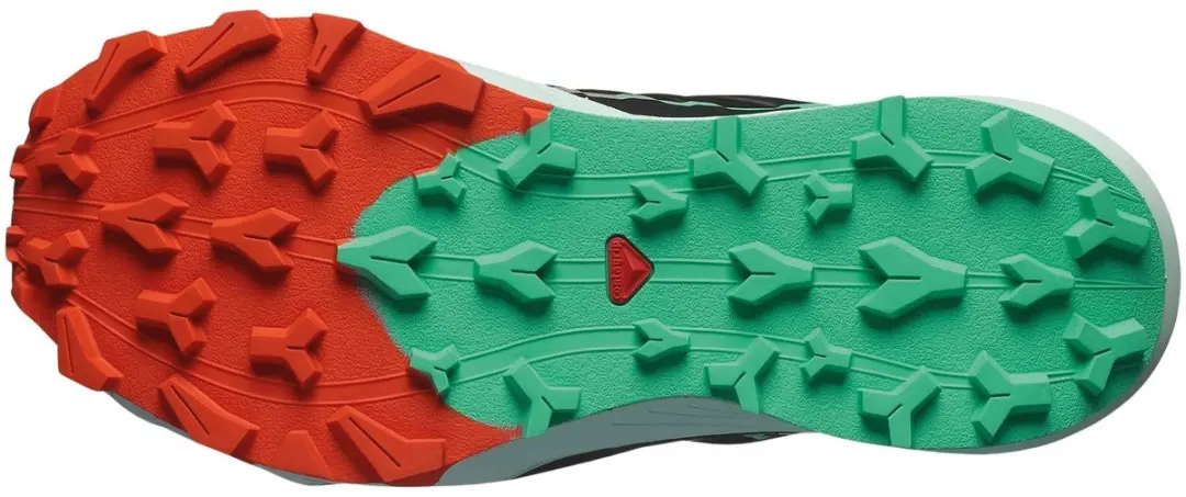 Salomon Thundercross Trailrunningschoen Dames - 40 - Zwart/Mintgroen/Rood