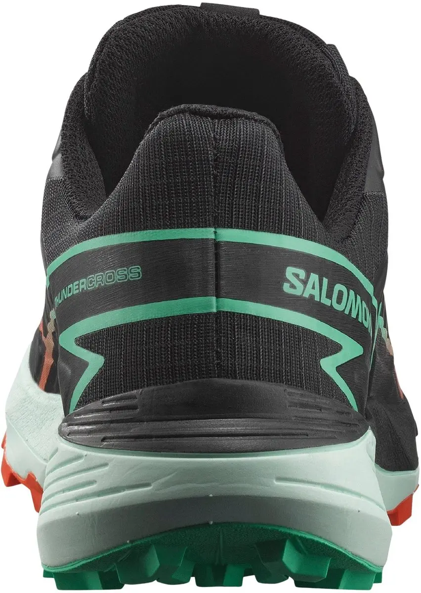 Salomon Thundercross Trailrunningschoen Dames - 40 - Zwart/Mintgroen/Rood