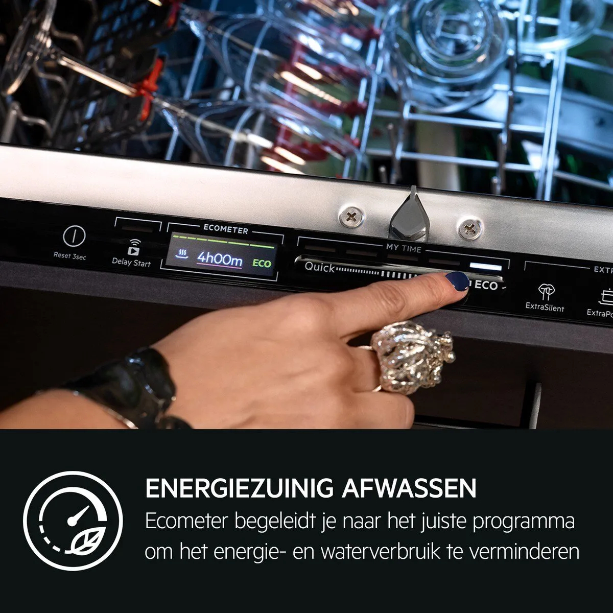 AEG FSB52907Z Inbouwvaatwasser 14 Couverts - Wit
