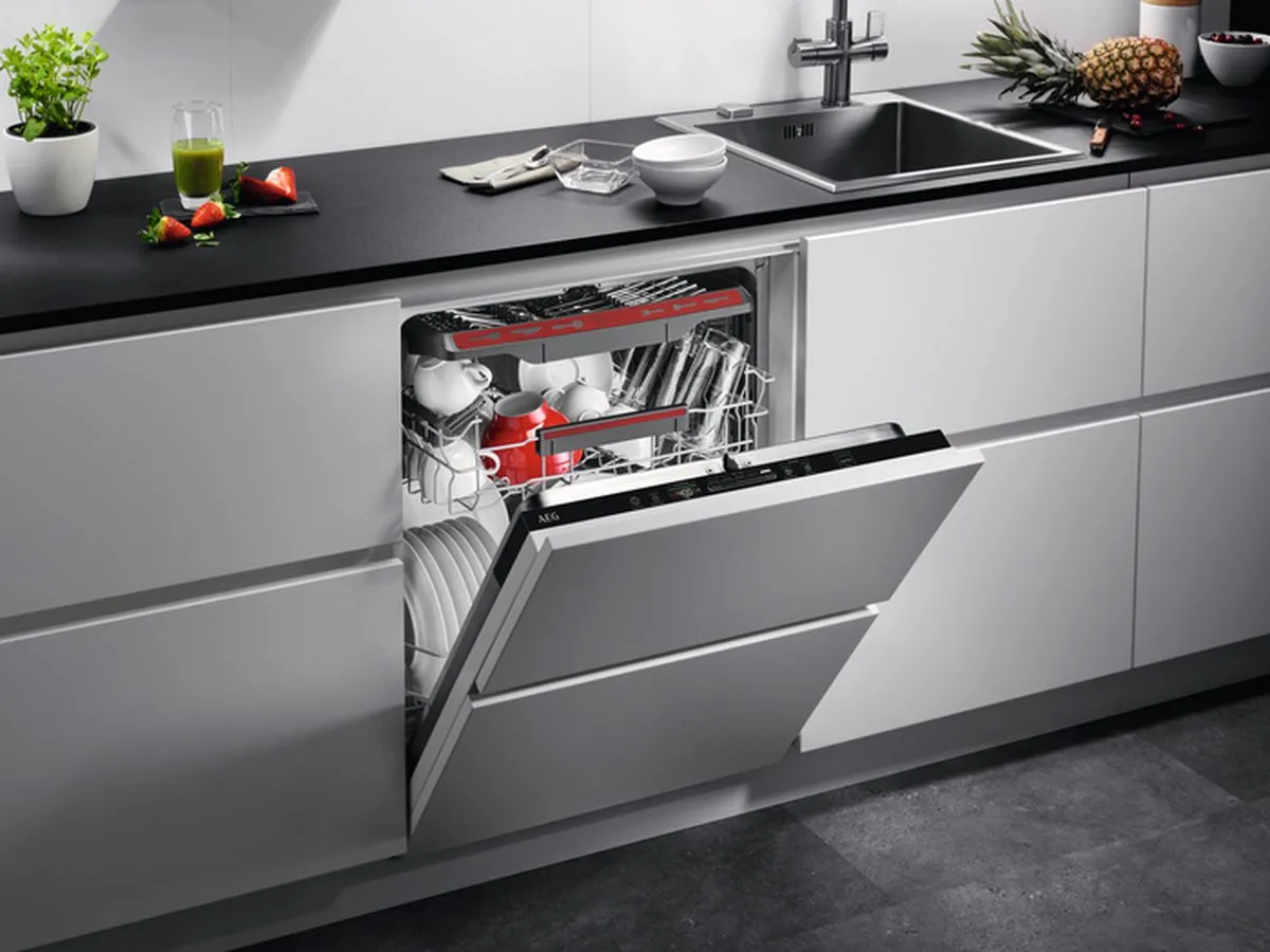 AEG FSB52907Z Inbouwvaatwasser 14 Couverts - Wit