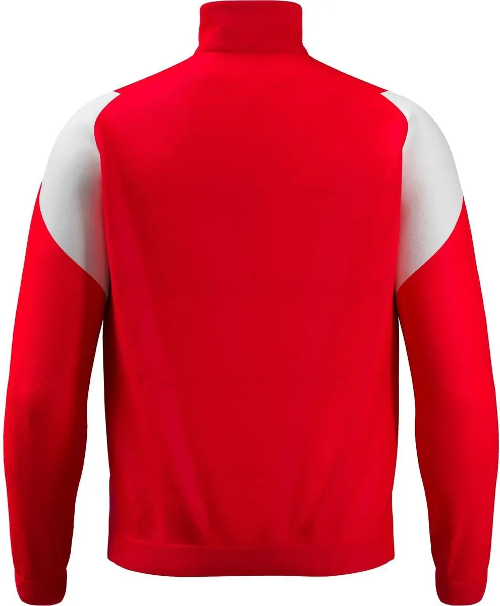 Macron Prometheus Top Full Zip Kinderen - Rood/Wit - Maat 11-12Y