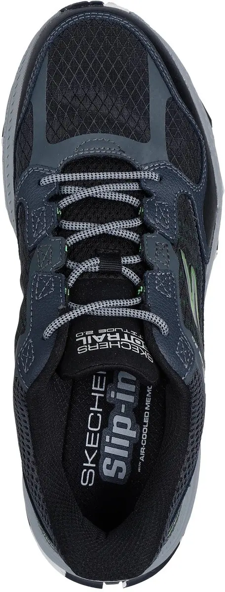 Skechers Go Run Trail Altitude Leren Sneakers 40 - Zwart