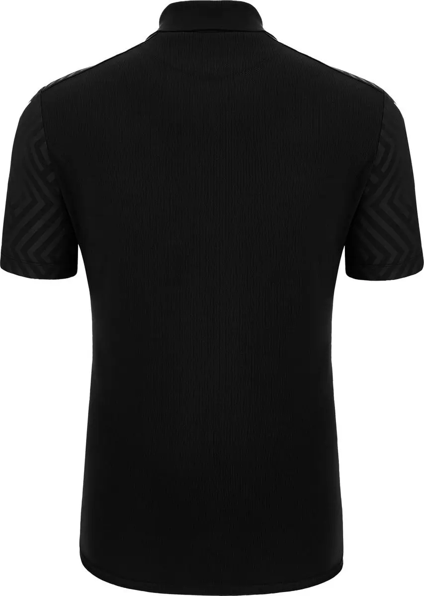 Macron Charon Eco Shirt Korte Mouw - XXL - Zwart/Groen/Wit