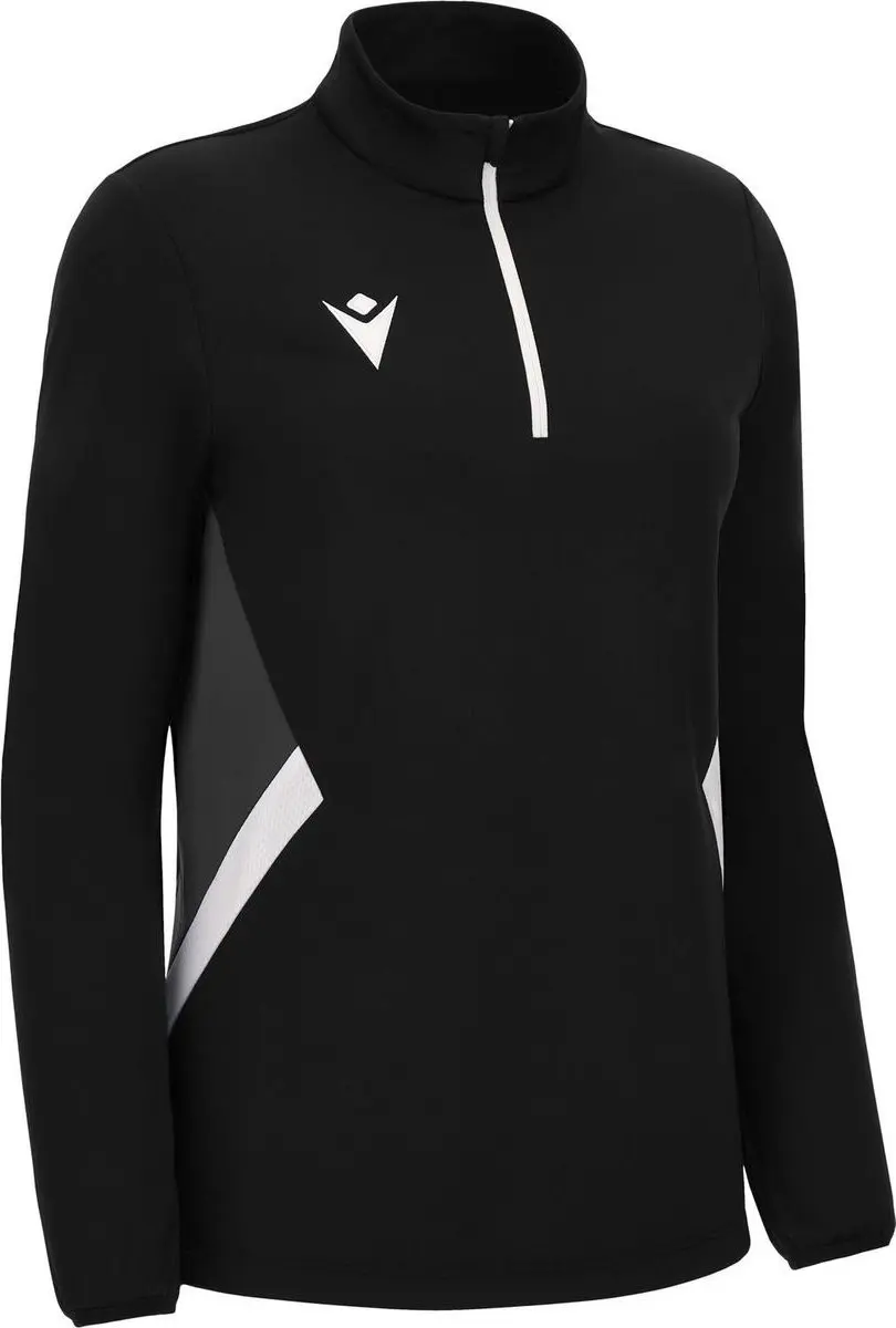 Macron Victory Maira Ziptop Kinderen 122 - Zwart/Wit
