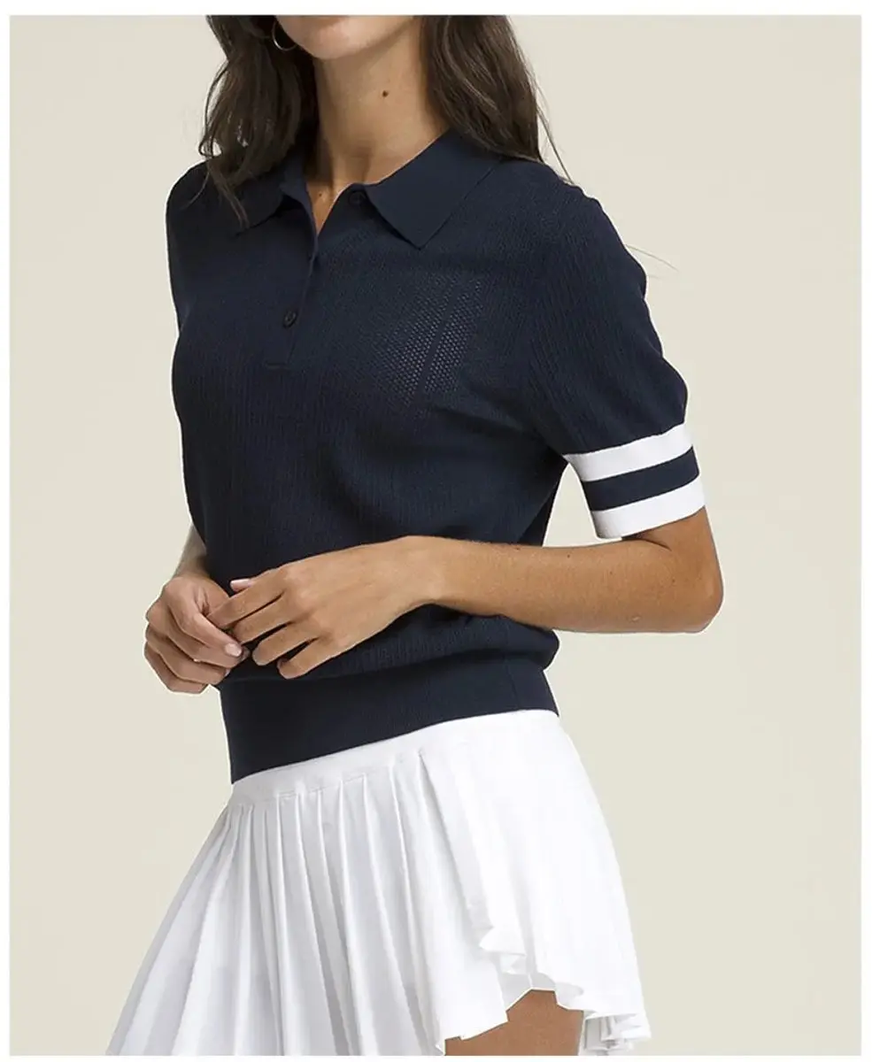 Wilson Essex Poloshirt Vrouw - L - Classic Navy