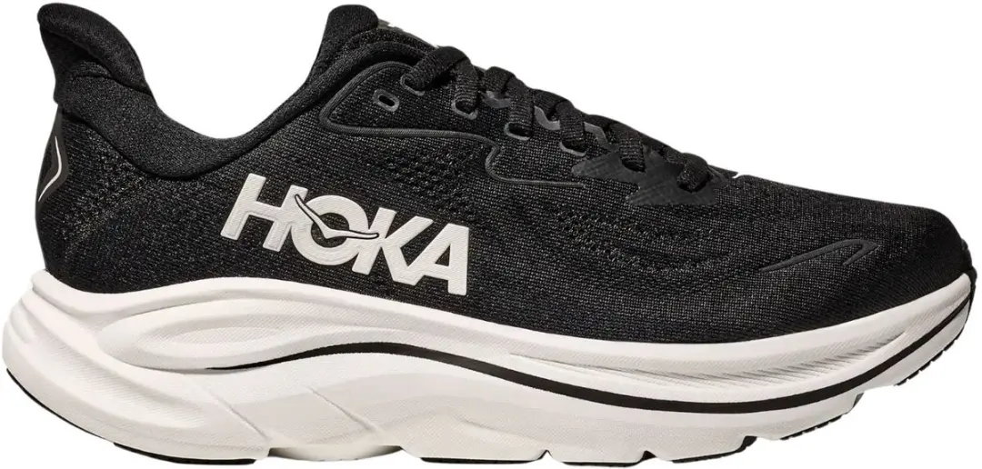 Hoka Clifton 10 Hardloopschoenen Heren 47 1/3 - Zwart/Wit