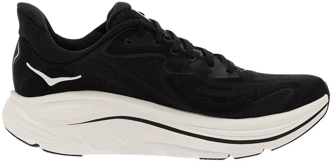 Hoka Clifton 10 Hardloopschoenen Heren 47 1/3 - Zwart/Wit