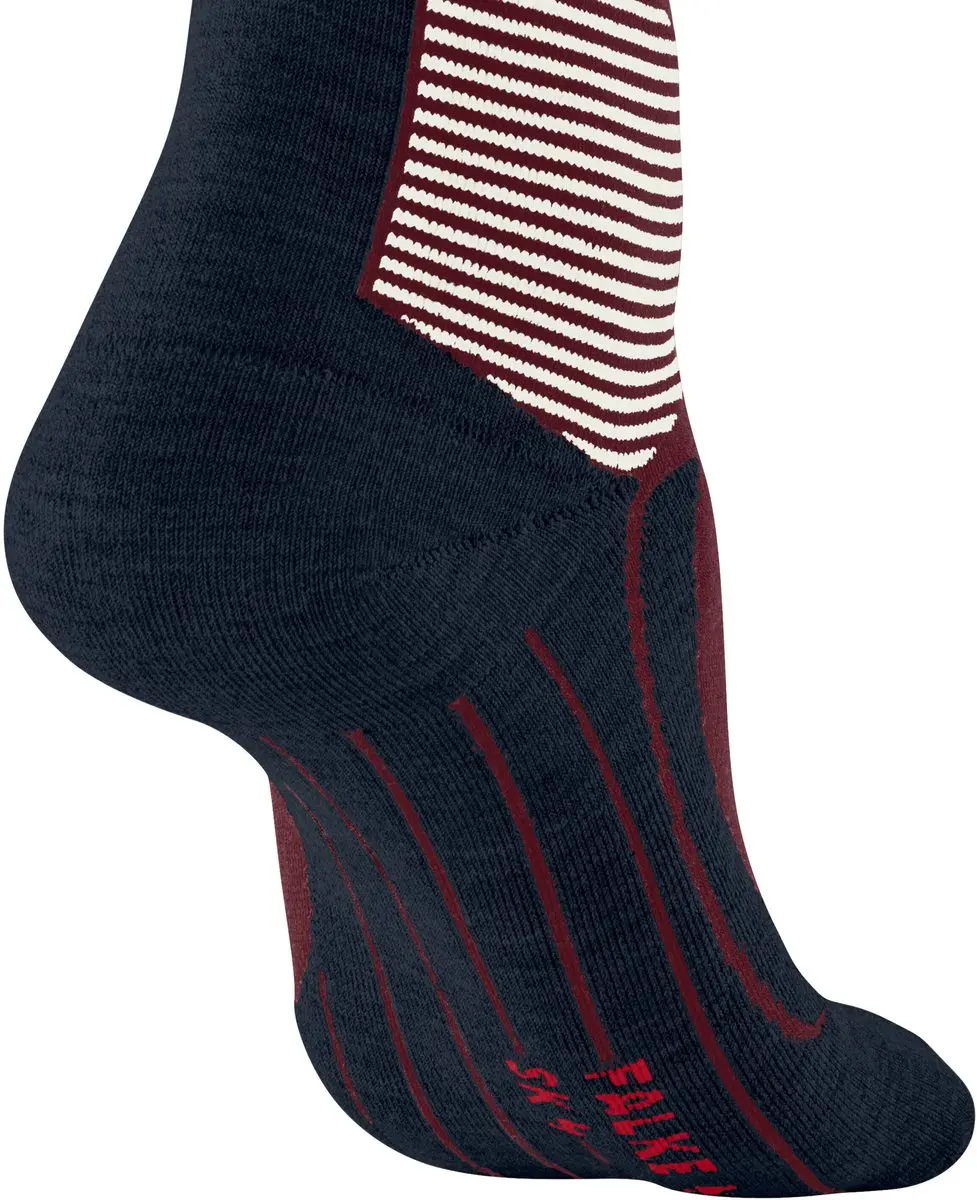 Falke SK4 Advanced Warm Wol Skisokken - Rood - Maat 35-36