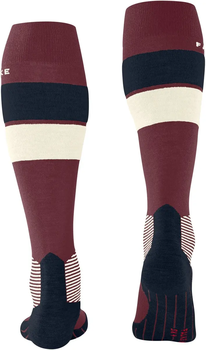 Falke SK4 Advanced Warm Wol Skisokken - Rood - Maat 35-36