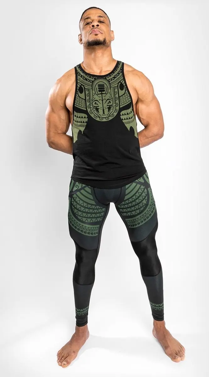Venum Nakahi Sports Legging - XL - Zwart/Kaki