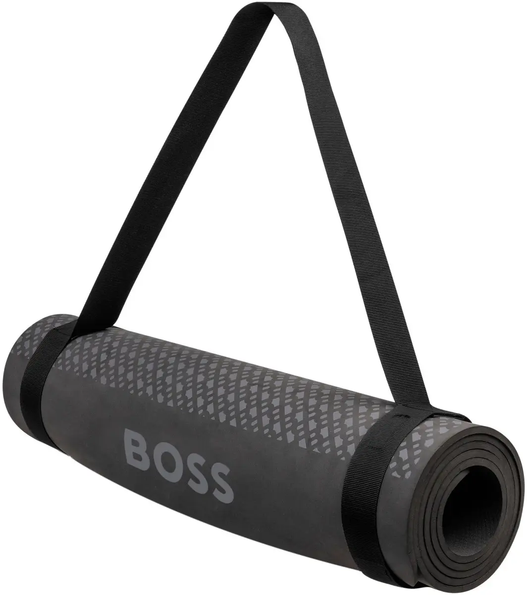 BOSS Yogamat Monogram - Donker