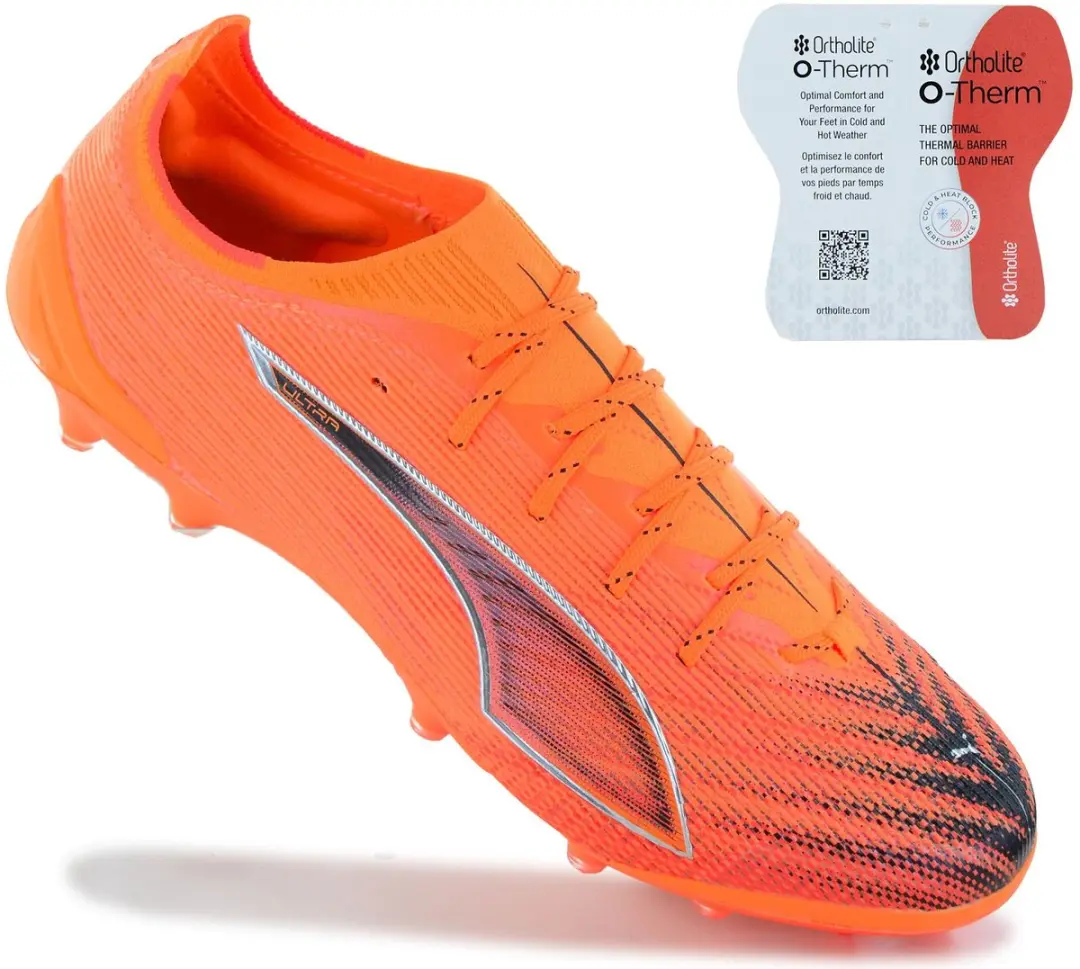 PUMA Ultra 6 Ultimate AG Voetbalschoenen - Oranje - Maat 48 - afbeelding 6 van 6