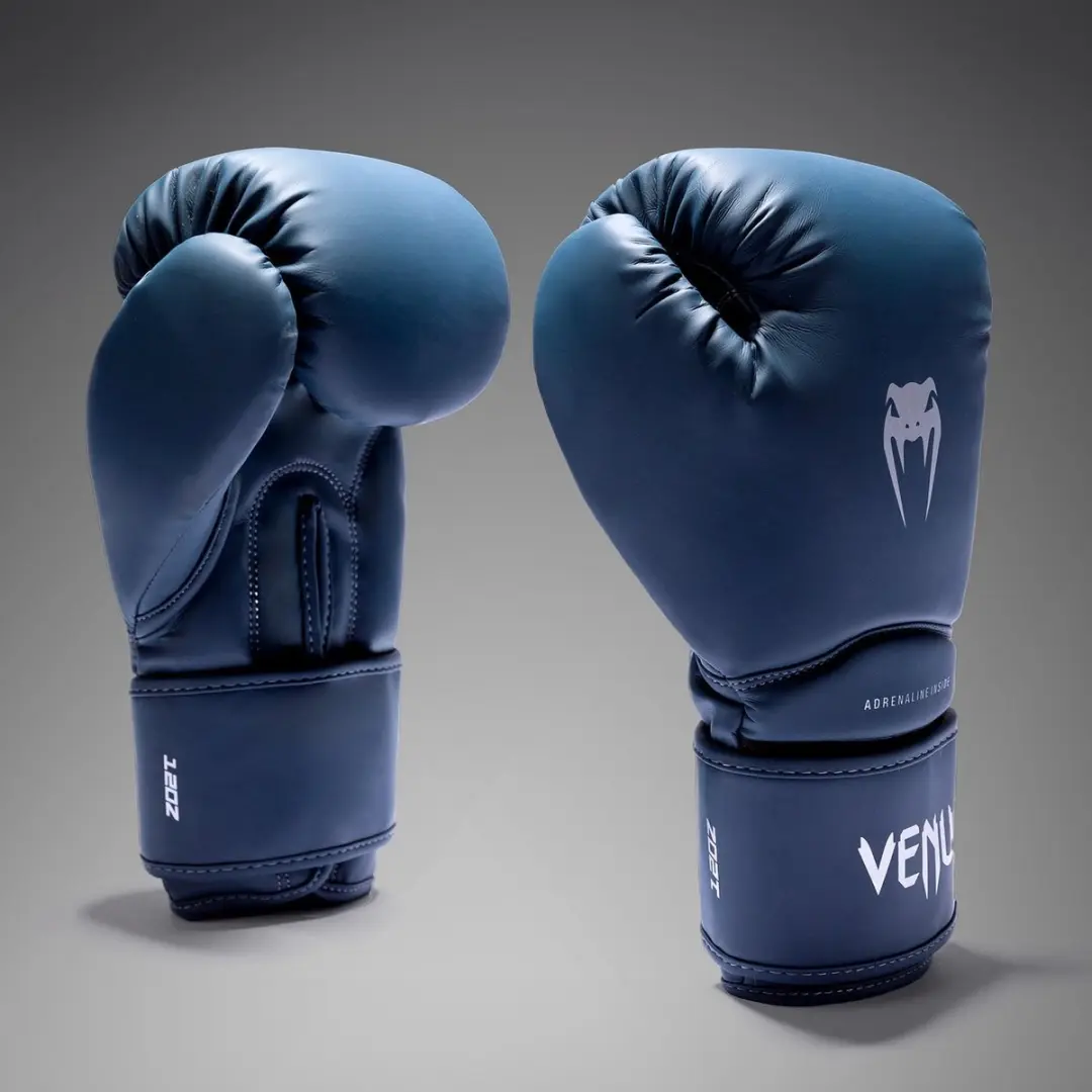 Venum Contender 1.5 Bokshandschoenen 16 oz - Midnight Blue/Silver