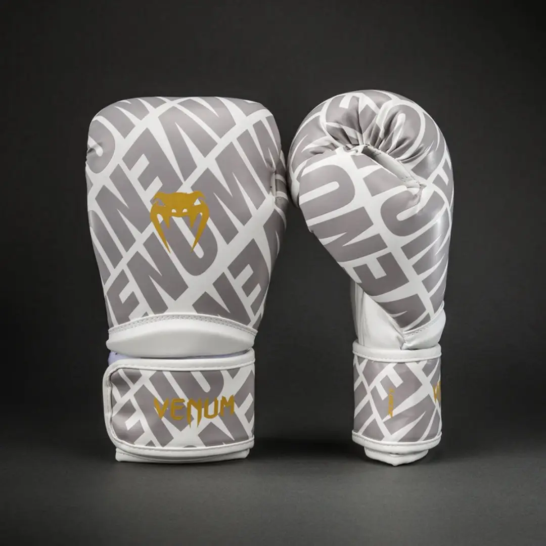 Venum Contender 1.5 XT 3D Bokshandschoenen 12oz - Wit/Goud