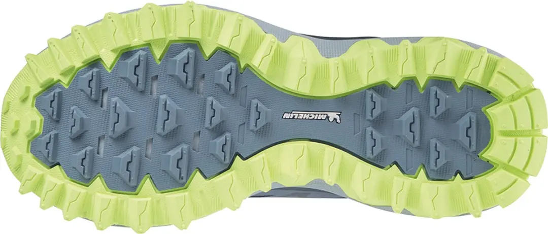 Mizuno Wave Mujin 8 Sportschoenen - 41 - Grijs/Blauw Lichtgroen - afbeelding 6 van 6