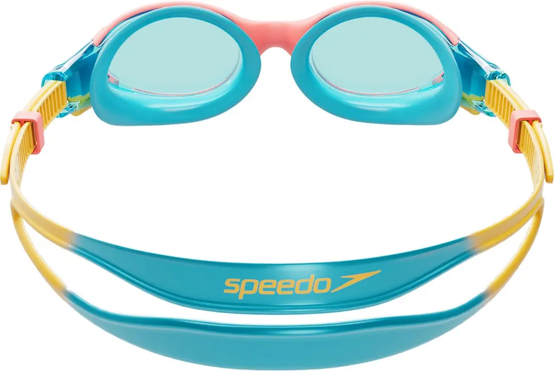 Speedo Biofuse 2.0 Junior Zwembril - Blauw/Oranje - afbeelding 6 van 6