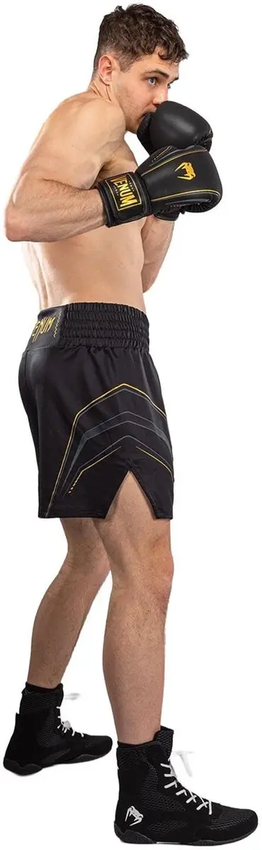 Venum Streamline Boks Short - Zwart/Goud XL
