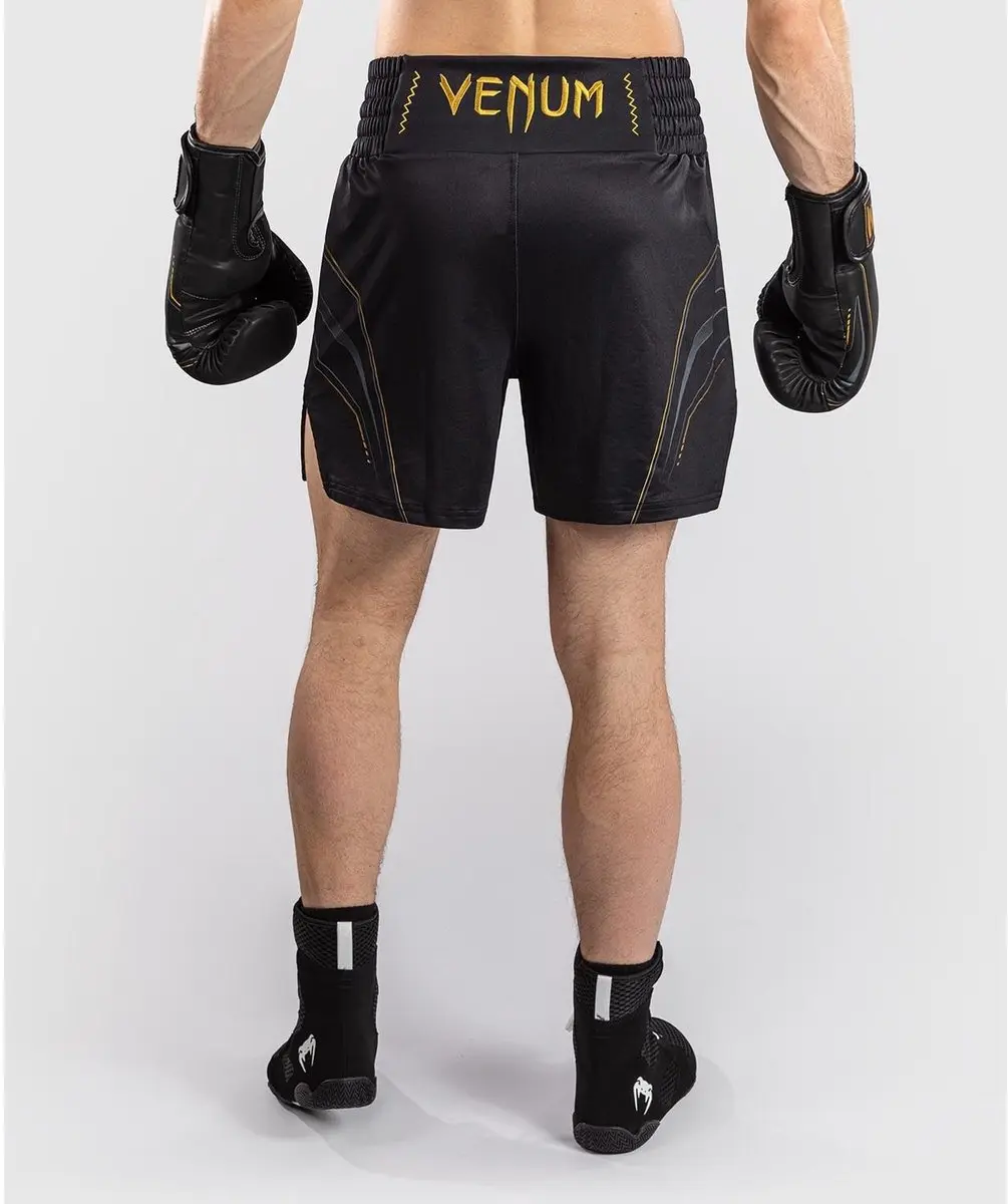 Venum Streamline Boks Short - Zwart/Goud XL