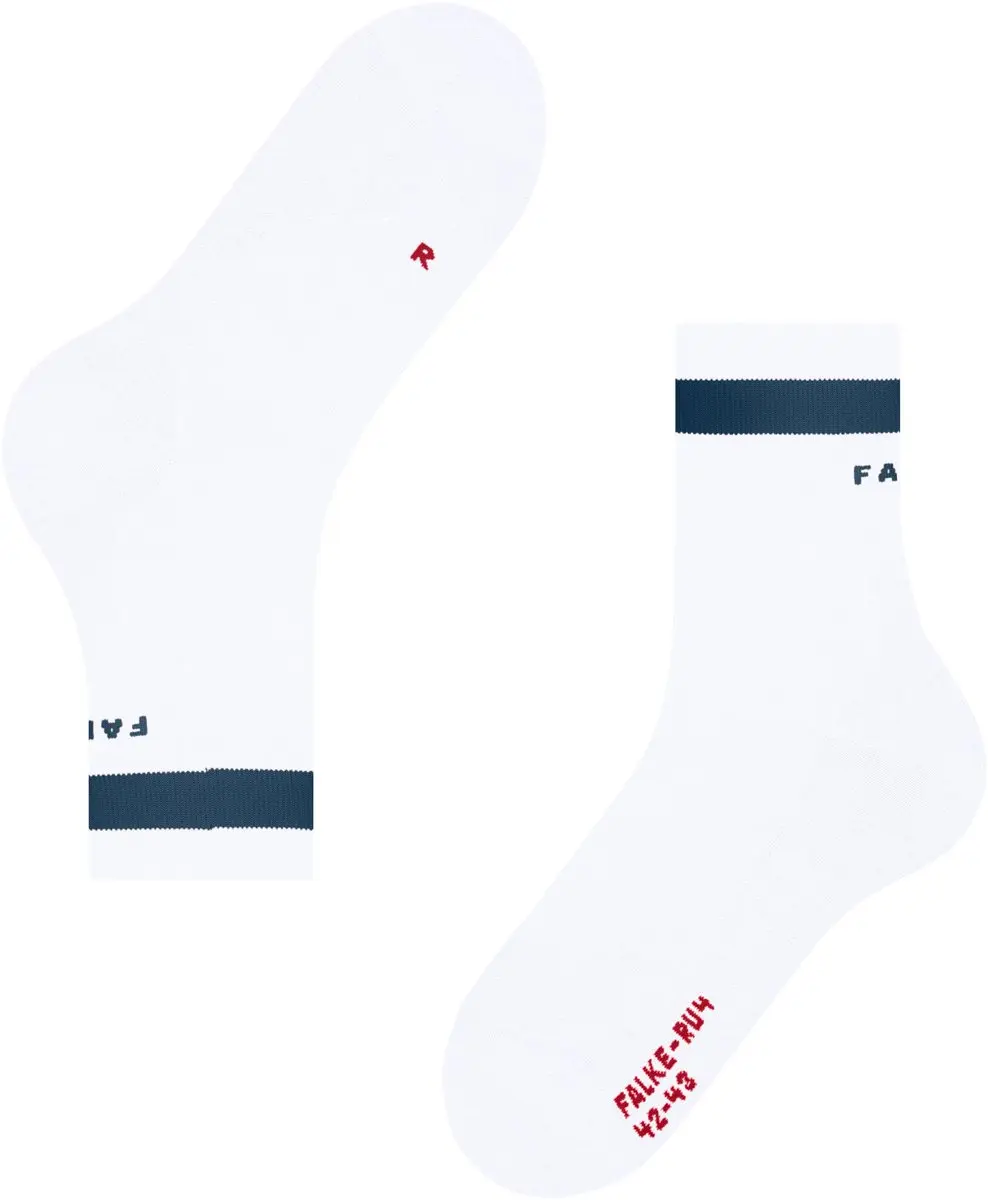 Falke RU4 Hardloopsokken Heren - Wit - Maat 44-45