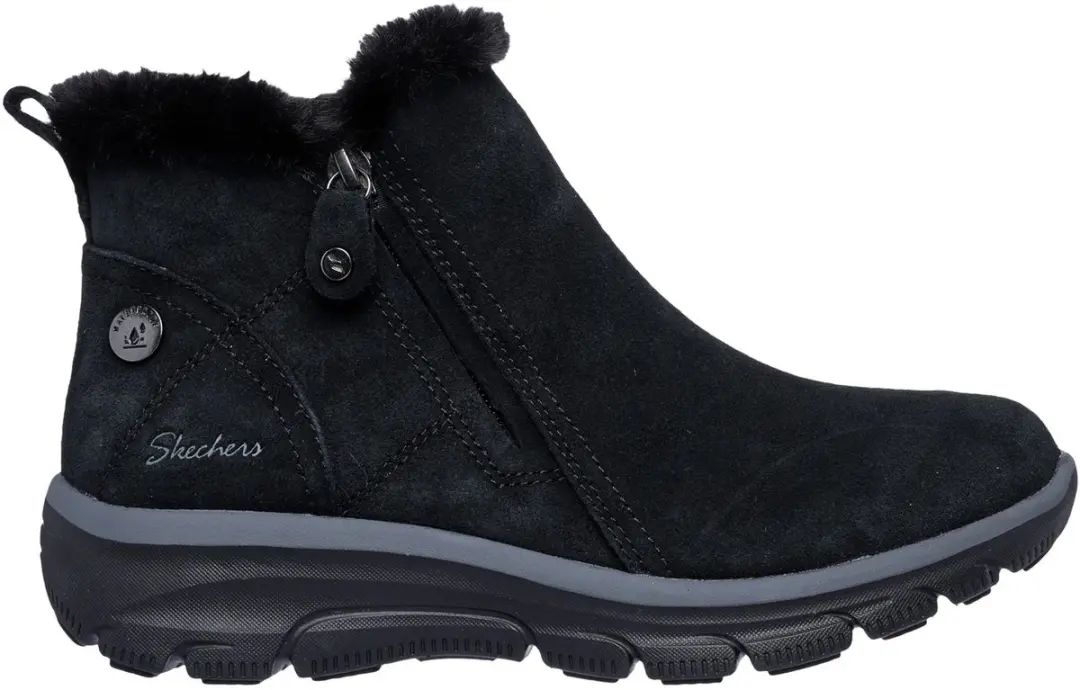 Skechers Easy Going High Zip 2 Laarzen 168042-BBK - Zwart