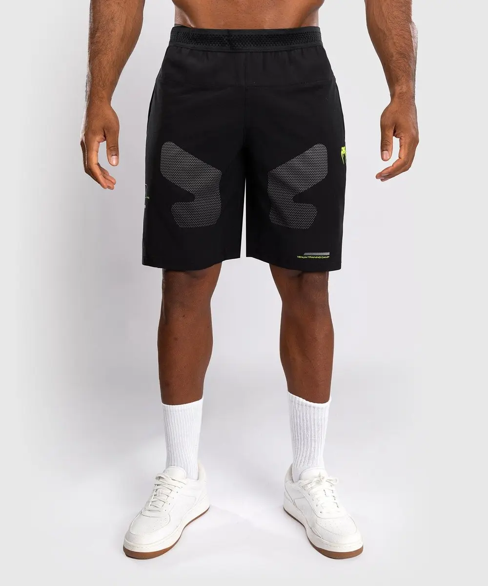 Venum Training Camp 4.0 Short - S - Zwart/Neo Groen