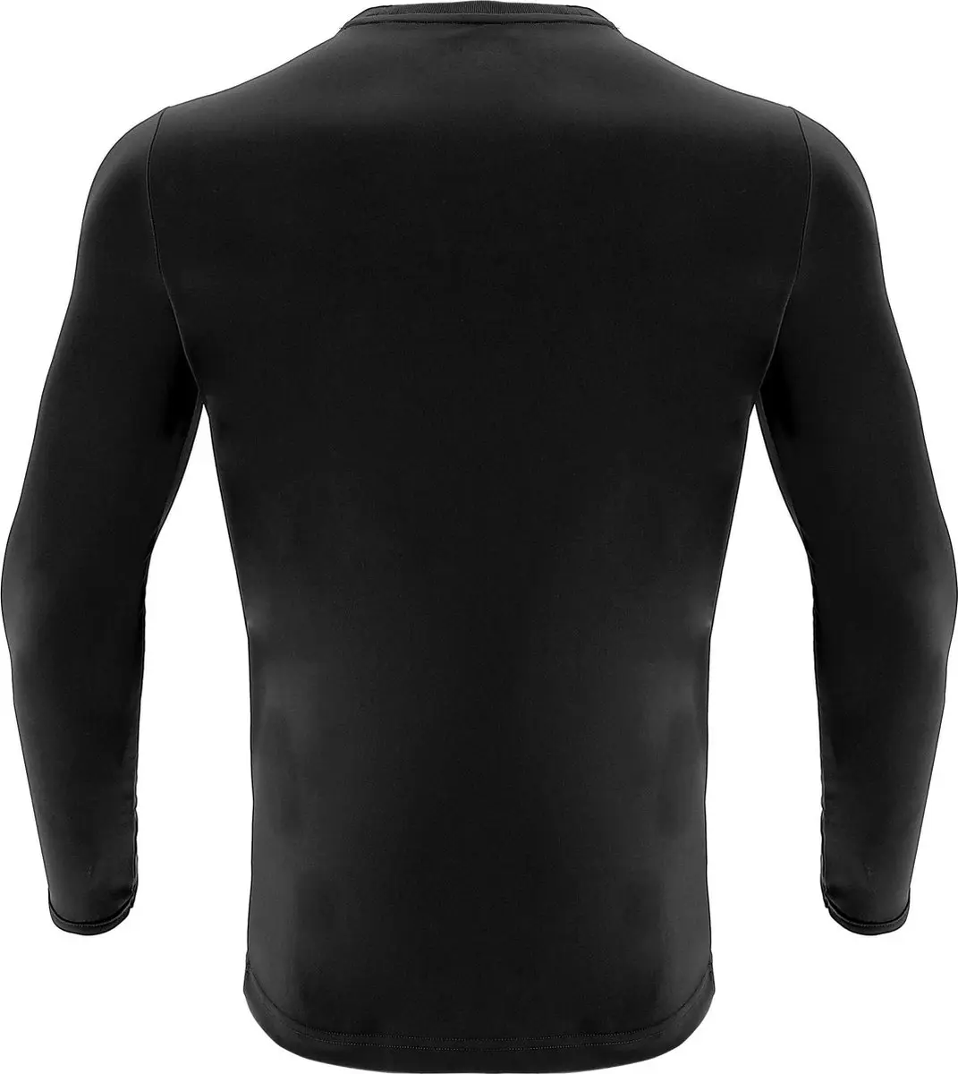 Macron Rigel Hero Voetbalshirt Heren - Lange mouwen - Zwart - S