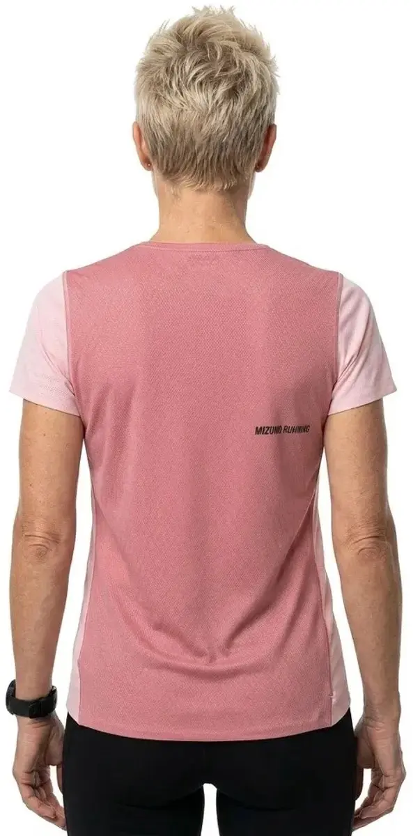 Mizuno Tech Light T-shirt M - Roze