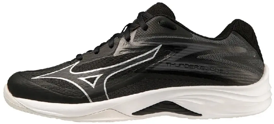 Mizuno Thunder Blade Z Indoorschoenen Heren - 39 - Zwart/Zilver