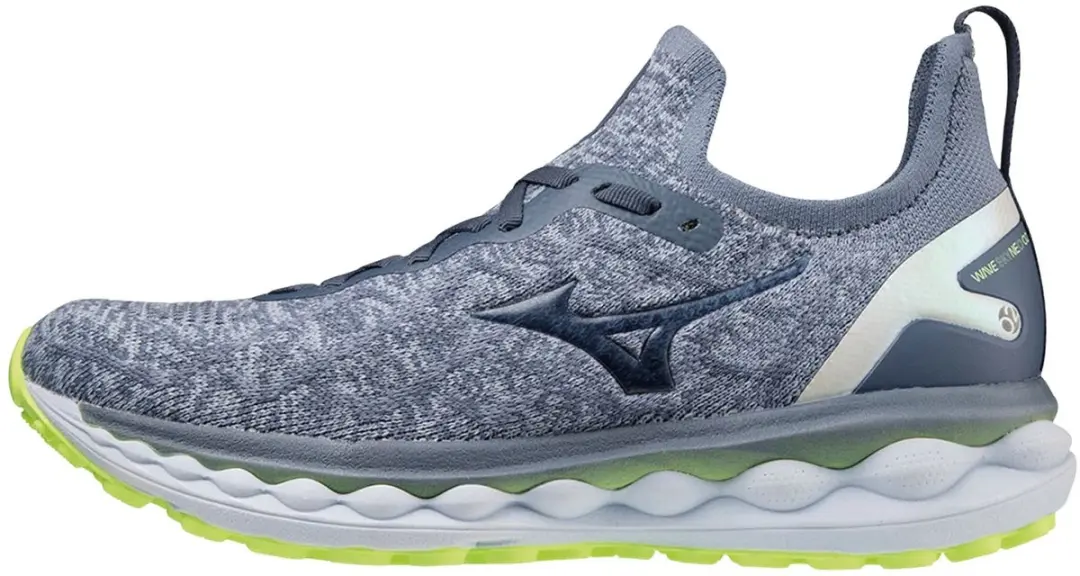 Mizuno Wave Sky Neo 2 Dames Hardloopschoenen 39 - Grijs/Blauw/ Groen