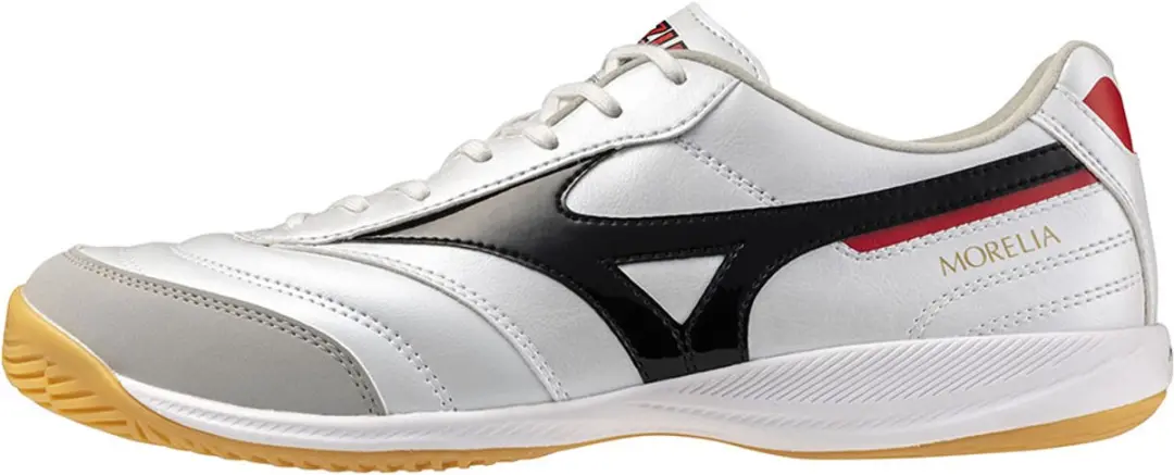 Mizuno Morelia Sala Pro Zaalvoetbalschoenen 42 - Blanco/Verde Flúor