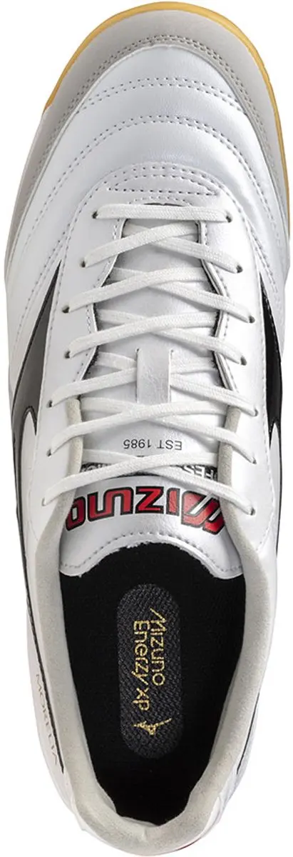 Mizuno Morelia Sala Pro Zaalvoetbalschoenen 42 - Blanco/Verde Flúor